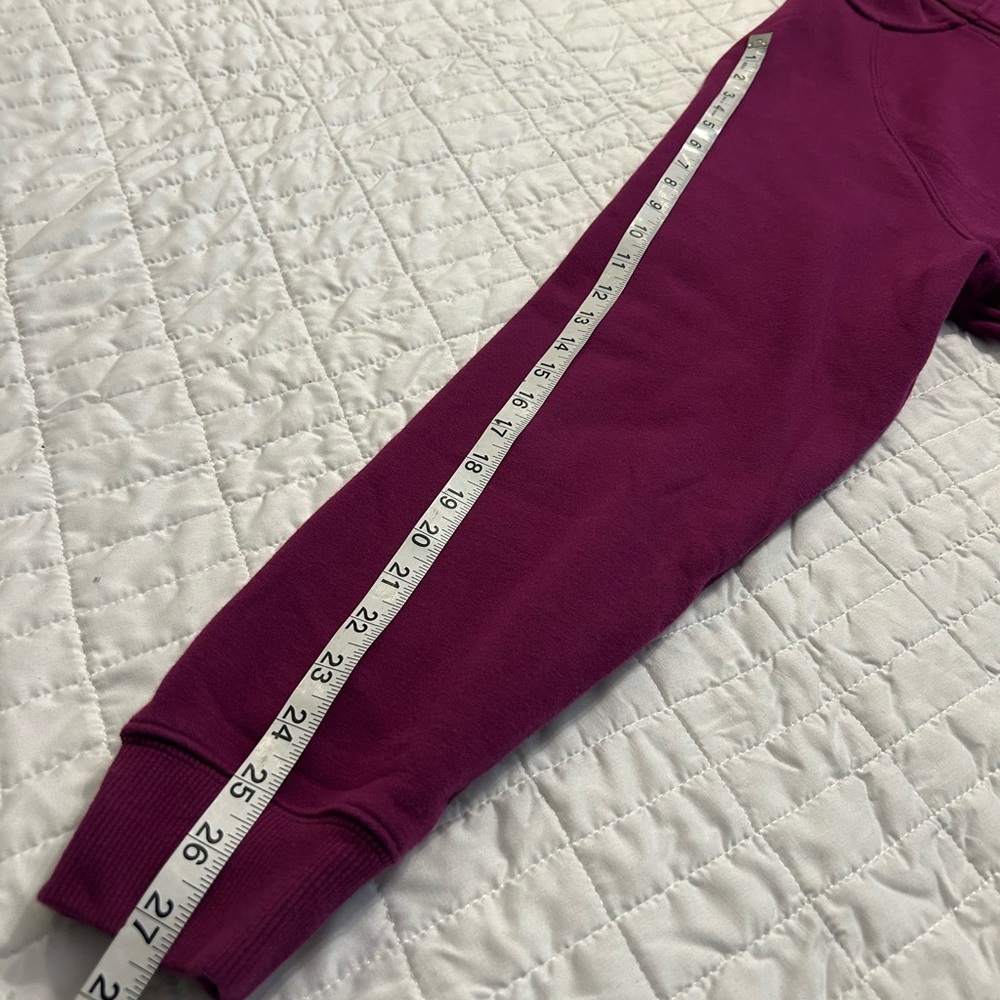 Fabletics Go-To Quarter Zip Pullover Men’s Large Purple Athletic Sweater - Picture 9 of 10